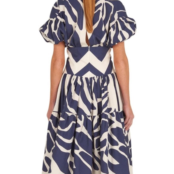 In Search Of Blue and White Silvia Tcherassi Long Dress - Picture 3 of 5